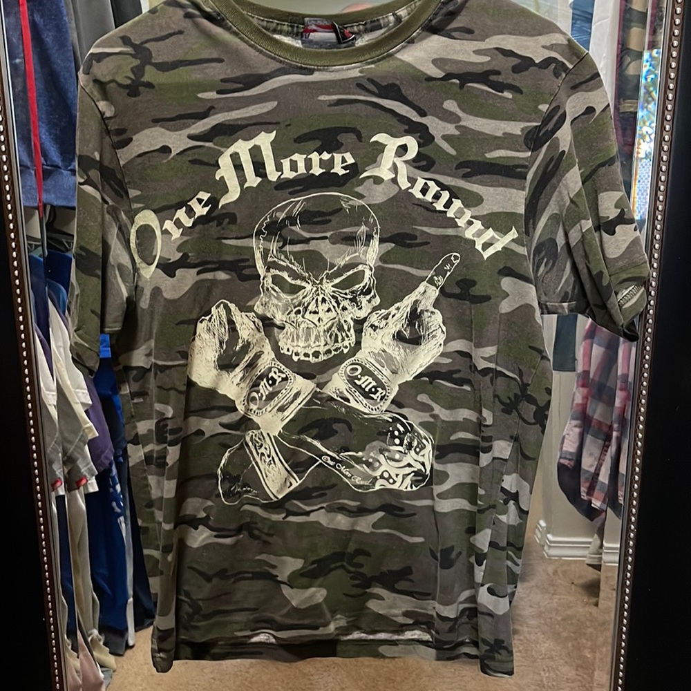 Very cool One More Round fight gear tee